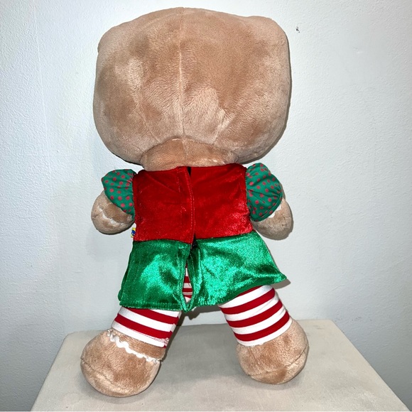 HELLO KITTY BUILD-A-BEAR Gingerbread Christmas Sanrio 18" 2012 NO BOW Elf Outfit - Picture 10 of 14